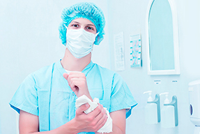 Higiene hospitalaria, aseo del paciente y control de la infección